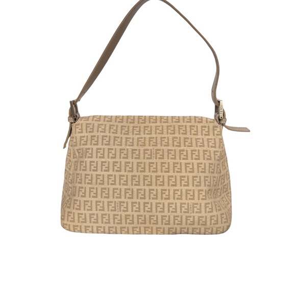 Fendi Tan Monogram Shoulder Bag - Picture 4 of 9